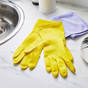 Yellow Rubber Gloves