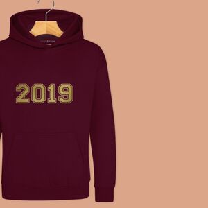 'Birth Year' Personalised Hoodie For Boys And Girls