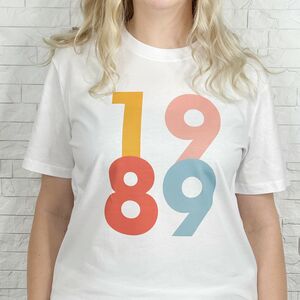Personalised Birth Year T Shirt