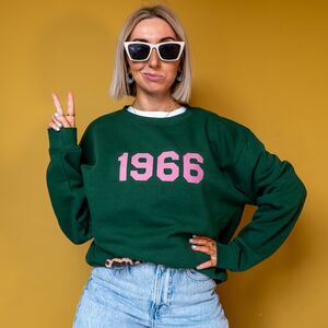 Personalised 'Year' Unisex Sweatshirt