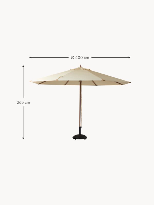 Beach Parasol Lizzano, Ø 400 cm