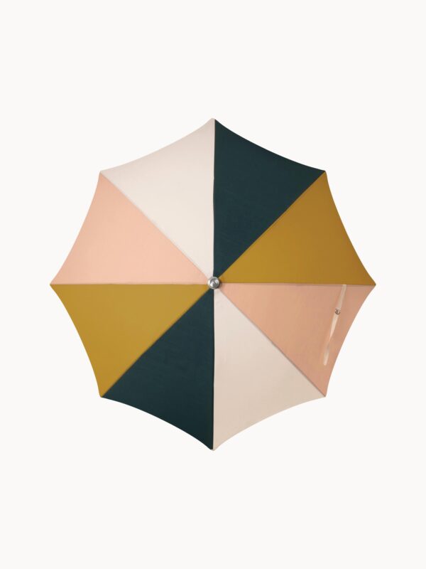 Beach Parasol Retro with Fringes, Ø 180 cm