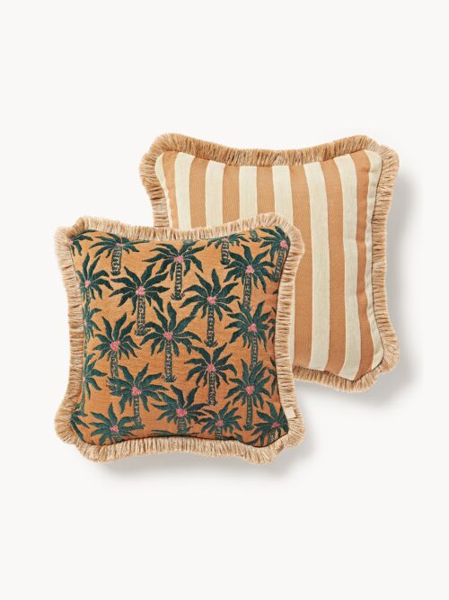Handmade Reversible Outdoor Cushion Laura