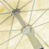 Height-Adjustable Beach Parasol Hawaii with Fringes, Ø 200 cm