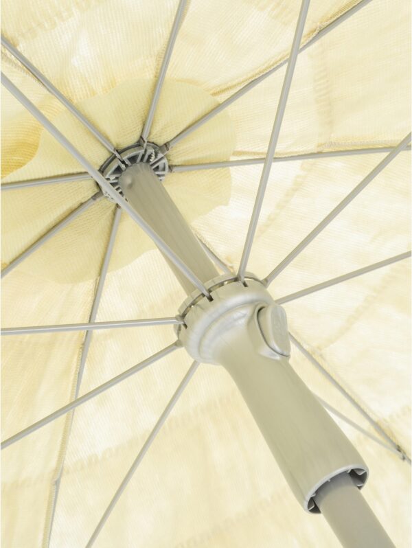 Height-Adjustable Beach Parasol Hawaii with Fringes, Ø 200 cm
