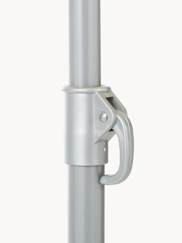 Height-Adjustable Beach Parasol Hawaii with Fringes, Ø 200 cm