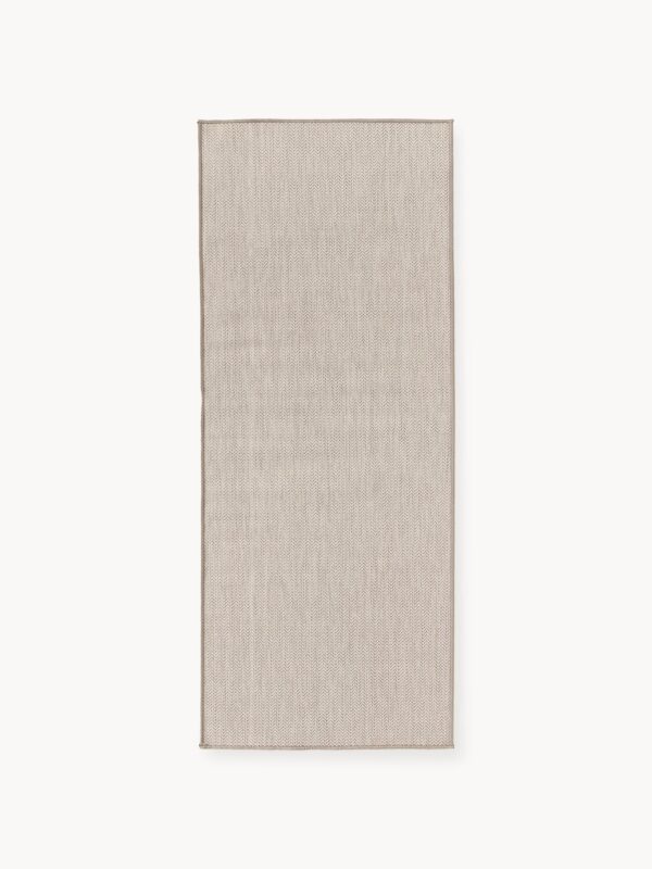 Indoor & Outdoor Runner Cort with Zigzag Pattern