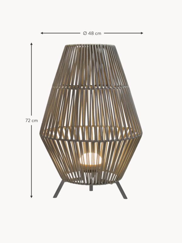 Mobile LED Outdoor Floor Lamp Conta, Dimmable