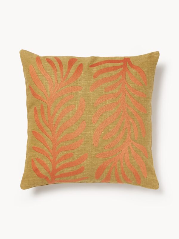 Outdoor Cushion Cover Aryna with Decorative Trim