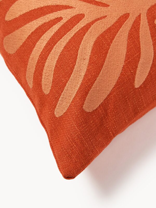 Outdoor Cushion Cover Aryna with Decorative Trim