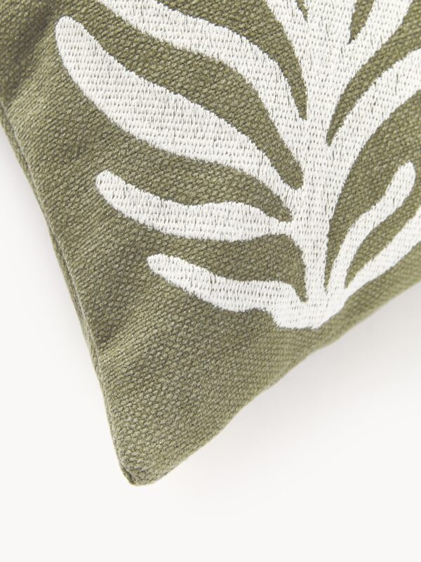 Outdoor Cushion Cover Aryna with Decorative Trim