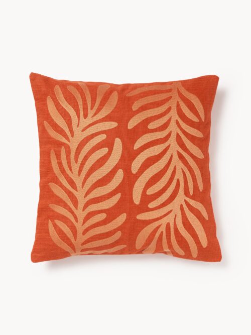 Outdoor Cushion Cover Aryna with Decorative Trim