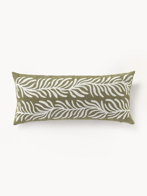 Outdoor Cushion Cover Aryna with Decorative Trim
