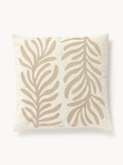 Outdoor Cushion Cover Aryna with Decorative Trim