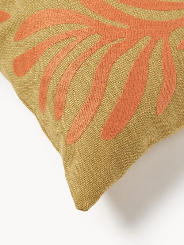 Outdoor Cushion Cover Aryna with Decorative Trim