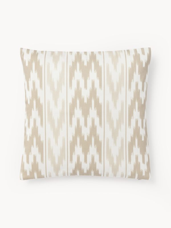 Outdoor Cushion Cover Maillot with Ikat Pattern