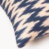 Outdoor Cushion Cover Maillot with Ikat Pattern