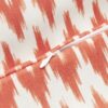 Outdoor Cushion Cover Maillot with Ikat Pattern