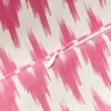 Outdoor Cushion Cover Maillot with Ikat Pattern