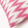 Outdoor Cushion Cover Maillot with Ikat Pattern