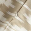 Outdoor Cushion Cover Maillot with Ikat Pattern
