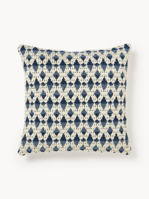 Outdoor Cushion Cover Yamir with Woven Pattern
