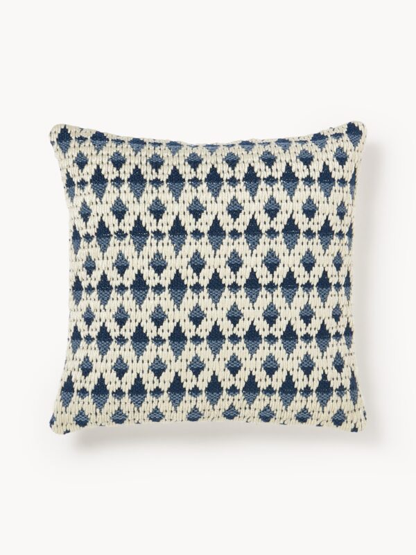 Outdoor Cushion Cover Yamir with Woven Pattern