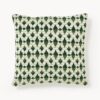 Outdoor Cushion Cover Yamir with Woven Pattern