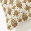 Outdoor Cushion Cover Yamir with Woven Pattern