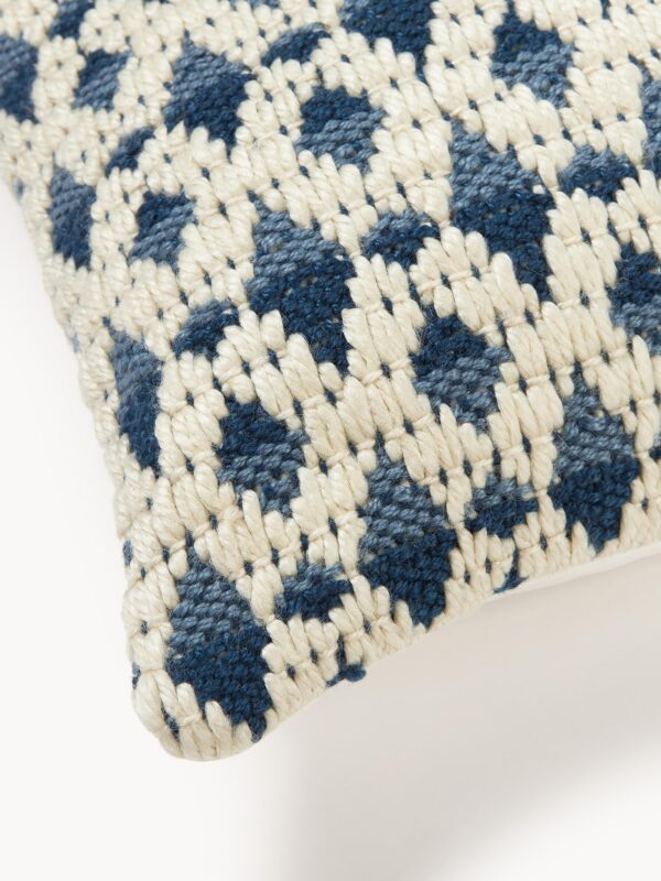 Outdoor Cushion Cover Yamir with Woven Pattern