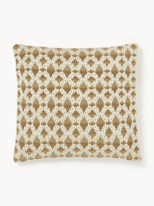 Outdoor Cushion Cover Yamir with Woven Pattern