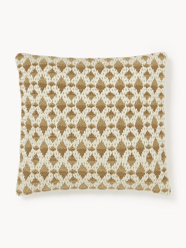 Outdoor Cushion Cover Yamir with Woven Pattern