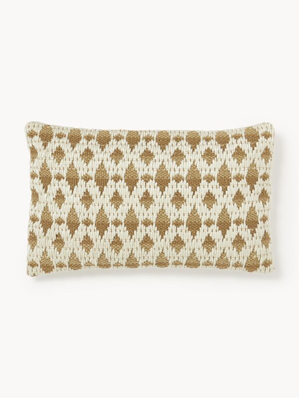 Outdoor Cushion Cover Yamir with Woven Pattern
