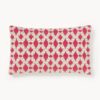 Outdoor Cushion Cover Yamir with Woven Pattern