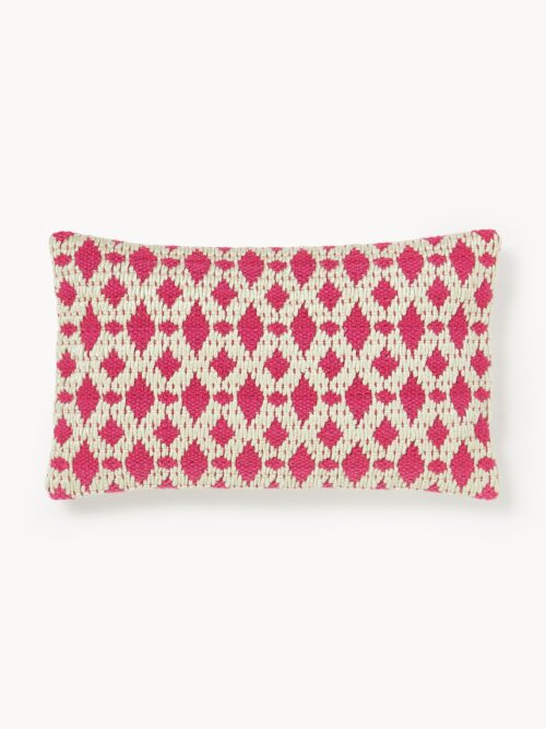 Outdoor Cushion Cover Yamir with Woven Pattern