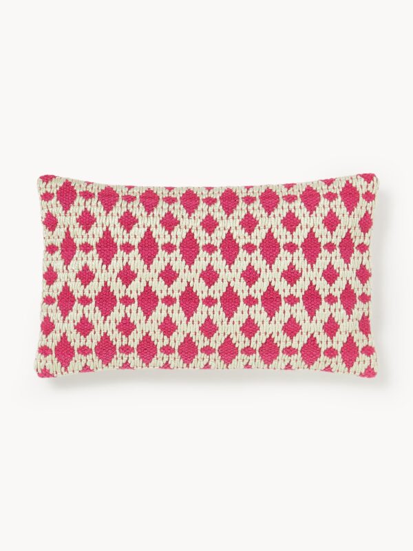 Outdoor Cushion Cover Yamir with Woven Pattern