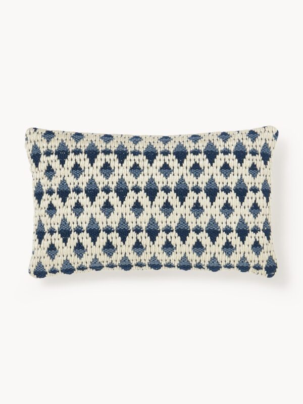 Outdoor Cushion Cover Yamir with Woven Pattern