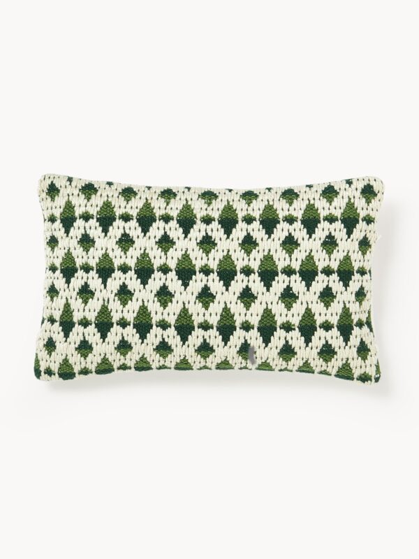 Outdoor Cushion Cover Yamir with Woven Pattern