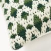 Outdoor Cushion Cover Yamir with Woven Pattern