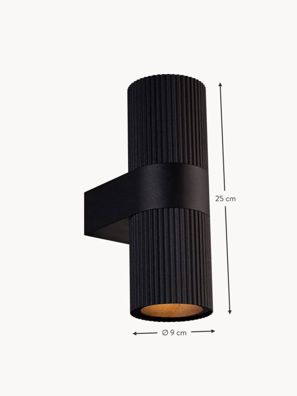 Outdoor Wall Up- & Downlight Kyklop Ripple