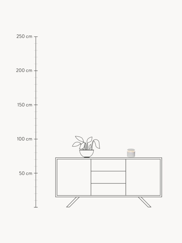 Portable LED Table Lamp Push-Up Pro, Dimmable