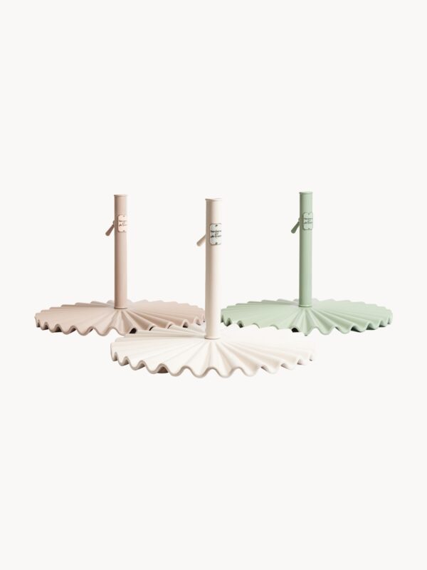 Round Xl Parasol Stand Clamshell