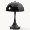 Small Portable LED Table Lamp Panthella 160, Design Verner Panton