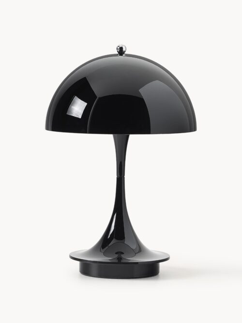 Small Portable LED Table Lamp Panthella 160, Design Verner Panton
