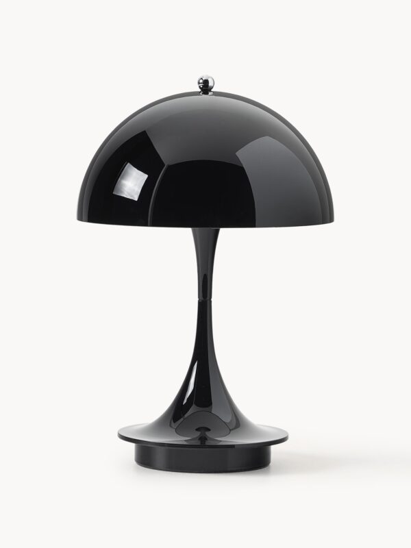 Small Portable LED Table Lamp Panthella 160, Design Verner Panton