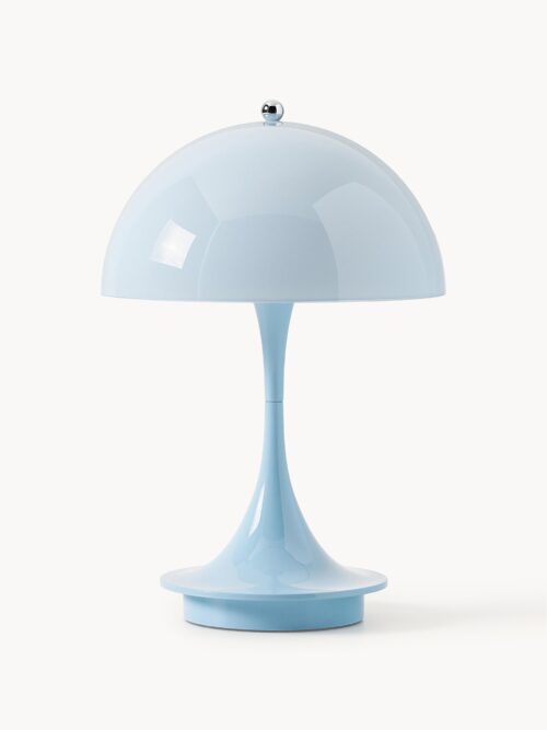 Small Portable LED Table Lamp Panthella 160, Design Verner Panton
