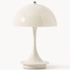 Small Portable LED Table Lamp Panthella 160, Design Verner Panton