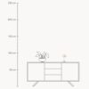 Small Portable LED Table Lamp Panthella 160, Design Verner Panton