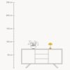 Small Portable LED Table Lamp Panthella 160, Design Verner Panton