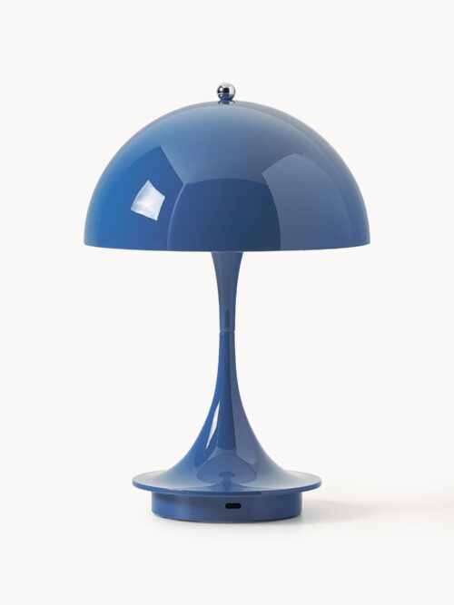 Small Portable LED Table Lamp Panthella 160, Design Verner Panton